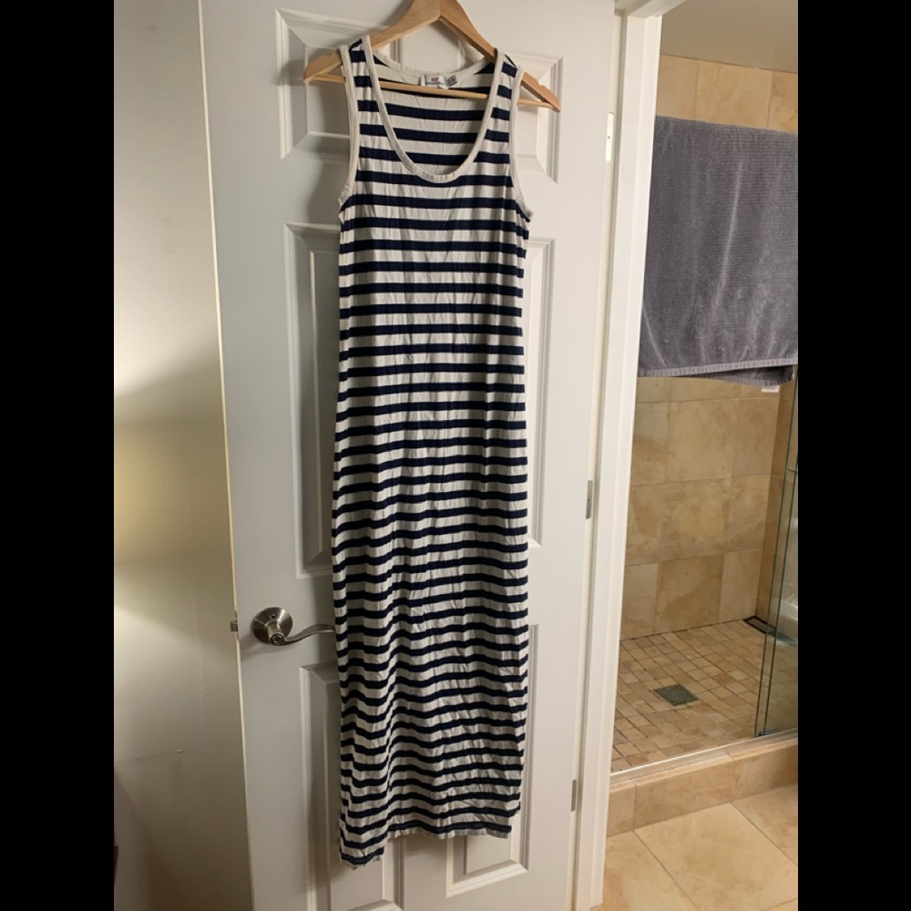 Vineyard Vines nautical maxi dress
